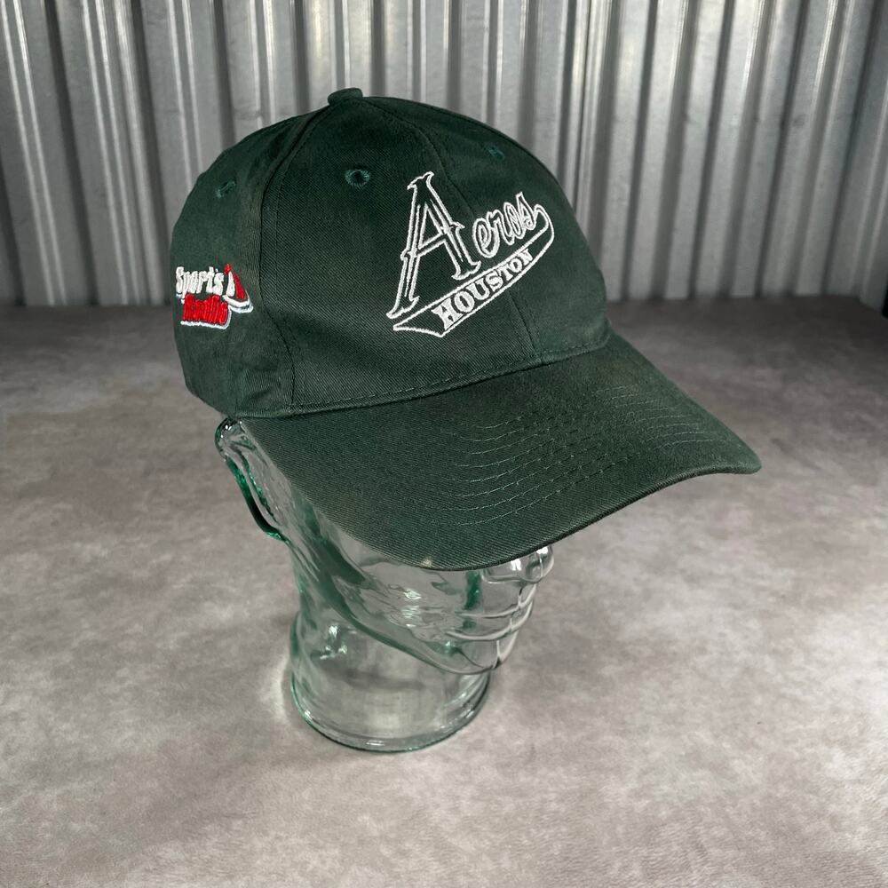 90’s Vintage Houston Aeros Hockey Promo Adjustable Dad Hat